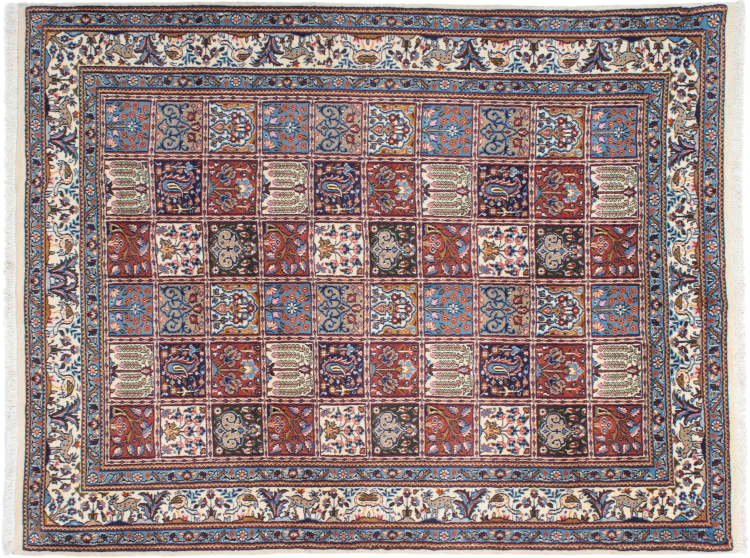 قالیشویی در باغ زیار اصفهان