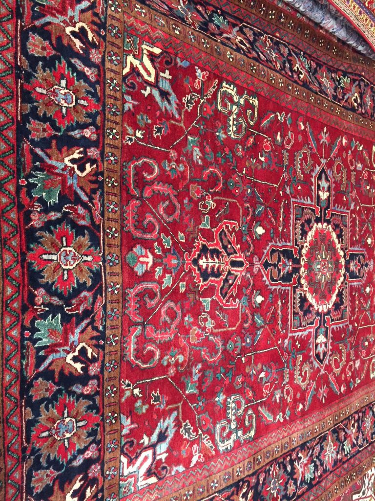 قالیشویی در فرسان اصفهان