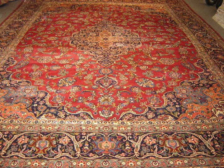 قالیشویی در فرشادی اصفهان